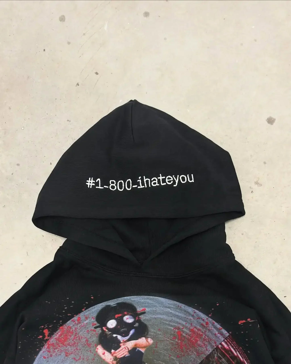 Vintage Style Hoodie Embroidery Print Hoodies Women Grunge Sweatshirt Tops Streetwear Harajuku Gothic Y2k Women Clothing