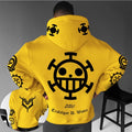 Men's Hoodie Sweater Heart Pirates Japanese Anime Summer Autumn Boy Children's Long Sleeve Y2k Parent-Child Pack